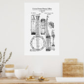 特許 – バンジョー – ポスター (キッチン)