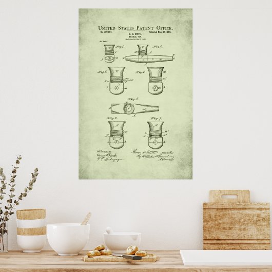 特許 – Kazoo – ポスター (キッチン)