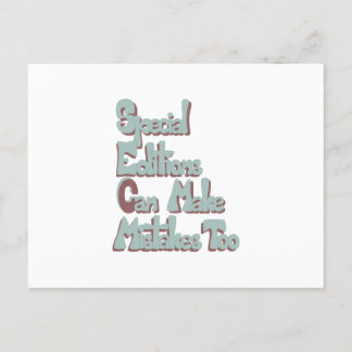 特集でも間違える シーズンポストカード