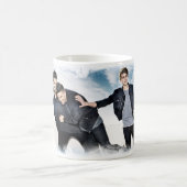 特集号JTRのクラシックで白いマグ コーヒーマグカップ (中央)