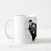 特集号JTRのクラシックで白いマグ コーヒーマグカップ (左)