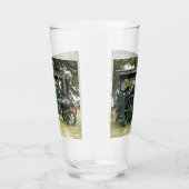 牽引エンジン タンブラーグラス (右)