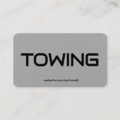 牽引カスタムQRプレミアム 名刺 (正面)