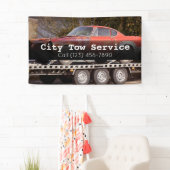 牽引サービスのビジネスバナー 横断幕 (インサイチュ)