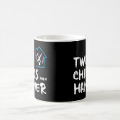 牽引チックスとハンマーかわいいおもしろい2372png2 コーヒーマグカップ (中央)