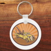 牽引トラックキーチェーン キーホルダー (正面)