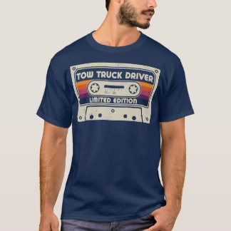 牽引トラックドライバーおもしろいの役職、ヴィンテージレトロCa Tシャツ