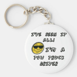 牽引トラックドライバー キーホルダー