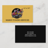 牽引トラック名刺 名刺 (正面/裏面)