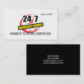 牽引トラック名刺 名刺 (正面/裏面)