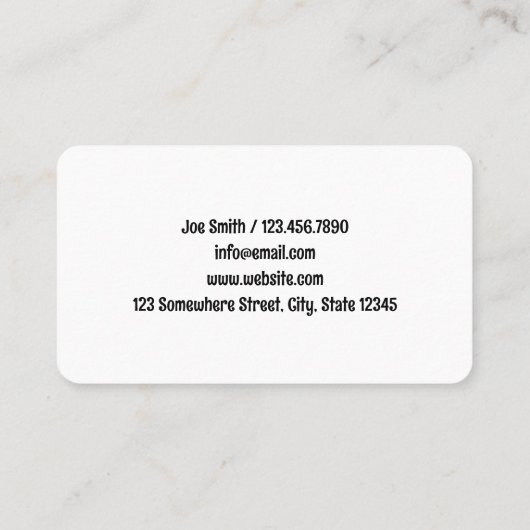 牽引トラック牽引カスタムQR 名刺 (裏面)