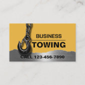牽引会社プロフェッショナル牽引トラックフック 名刺 (正面)