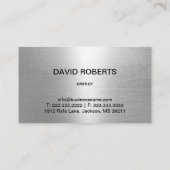 牽引会社愛国金属トウトラックフック 名刺 (裏面)