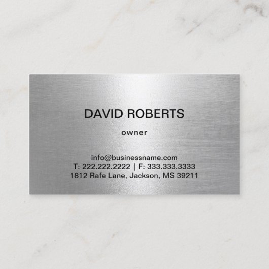 牽引会社愛国金属トウトラックフック 名刺 (裏面)