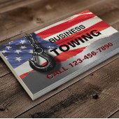 牽引会社愛国金属トウトラックフック 名刺