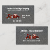 牽引牽引トラック会社名刺 名刺 (正面/裏面)