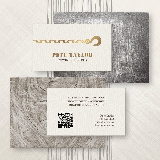 牽引牽引トラック 名刺