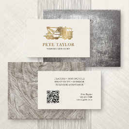牽引牽引トラック 名刺