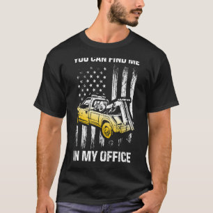 牽引車牽引トラック運転牽引運転機動力車のブレイクダウ Tシャツ