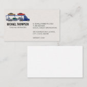 牽引車用アイコン名刺 名刺 (正面/裏面)