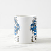 犂刃の家紋 コーヒーマグカップ (中央)