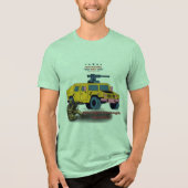 犠牲による強さ グリーン トライブレンドＴシャツ (正面)