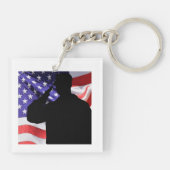 犠牲による自由 キーホルダー (裏面)