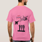 犠牲の星 ピンク Tシャツ (裏面)
