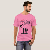 犠牲の星 ピンク Tシャツ (正面フル)