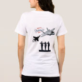犠牲の星 白 トライブレンドＴシャツ (裏面)