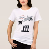 犠牲の星 白 トライブレンドＴシャツ (正面)