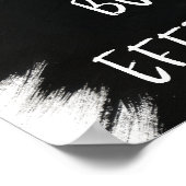 犠牲は難しいやる気を起こさせる- ポスター (角)