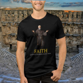 犠牲を伴わない信仰は単なる騒音のシャツである トライブレンドＴシャツ