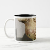 犠牲的な「彼の鈴の音」の動物の姿 ツートーンマグカップ (左)