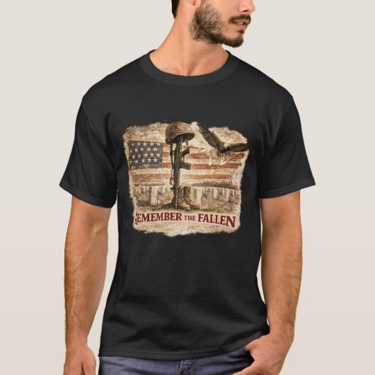 犠牲者を忘れるな Tシャツ (正面)