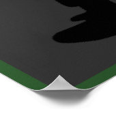 犠牲者勝ちサッカーのポスター ポスター (角)