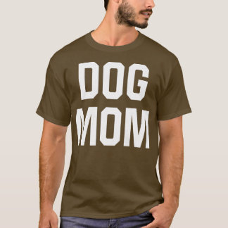 犬おもしろいの母なる女性と可愛い犬の母O Tシャツ
