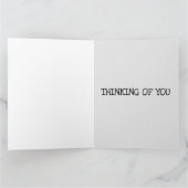 犬おもしろいの考える挨拶 カード (内部)