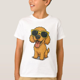 犬おもしろいクールの子供 Tシャツ