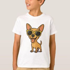 犬おもしろいクールの子供 Tシャツ