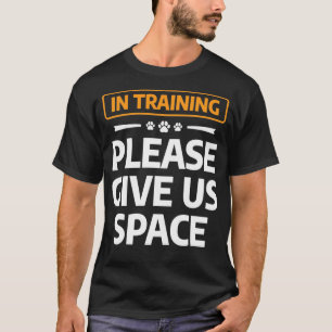 犬おもしろいトラのペット犬訓練引用文 Tシャツ