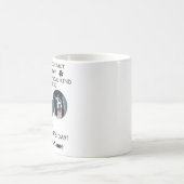 犬おもしろいパパ、犬のウンチの父の日 コーヒーマグカップ (中央)