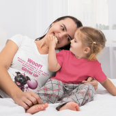 犬おもしろいパーソナライズされた誕生日母 Tシャツ