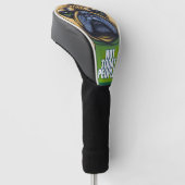 犬おもしろい好きフランスのにぴったりのブルドッグ ゴルフヘッドカバー (アングル)