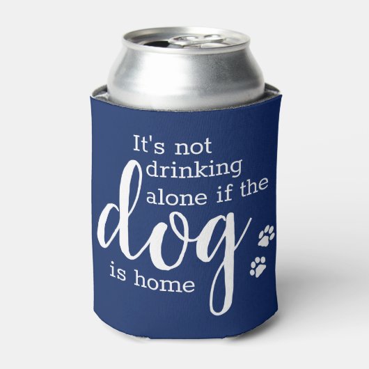 犬おもしろい好きペットの写真を飲まない 缶クーラー (缶正面)