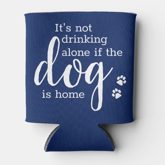 犬おもしろい好きペットの写真を飲まない 缶クーラー (正面)