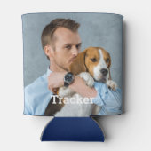 犬おもしろい好きペットの写真を飲まない 缶クーラー (裏面)