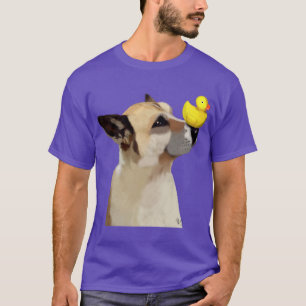 犬およびアヒル Tシャツ