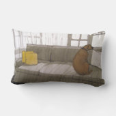 犬およびモンスターの枕 ランバークッション (裏面)