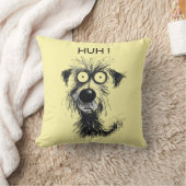 犬お洒落がッ!スケッチおもしろい装飾用クッション クッション (ブランケット)
